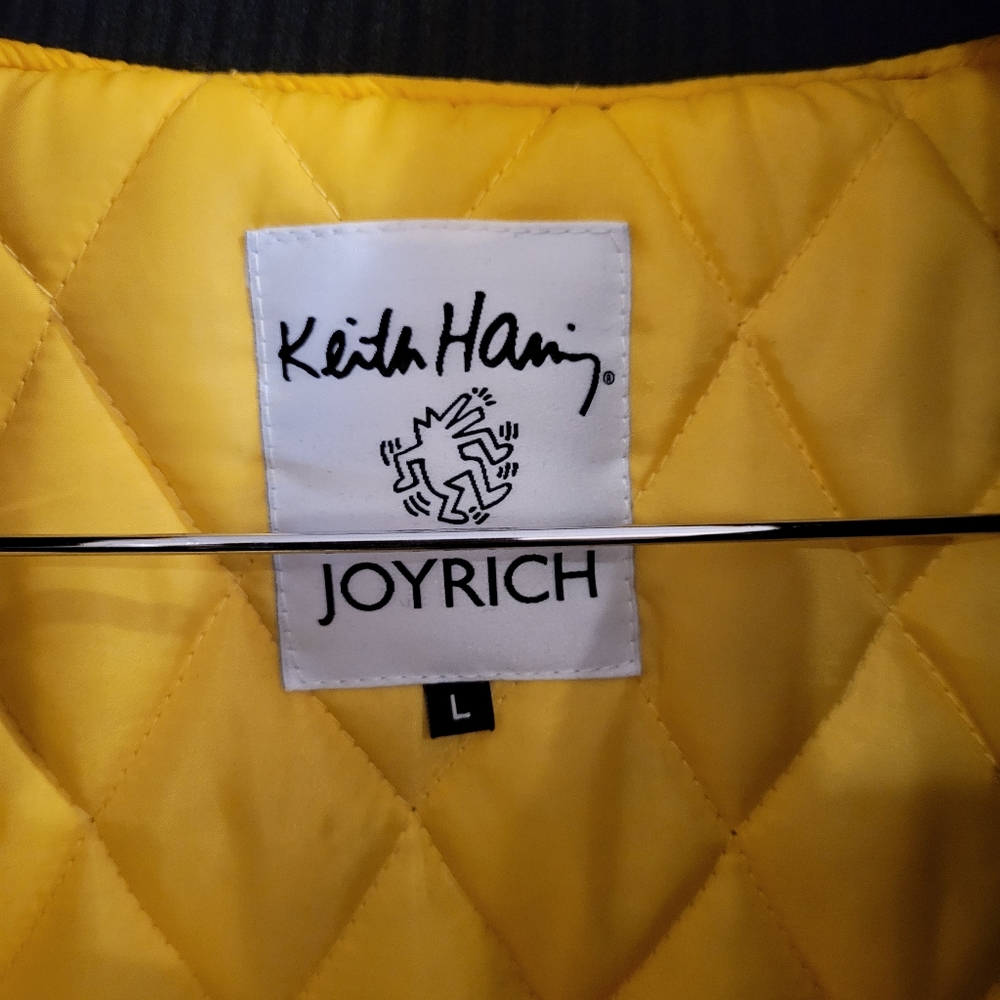 Joyrich x Keith Haring Varsity Jacket Men's Size Large - Picture 13 of 15